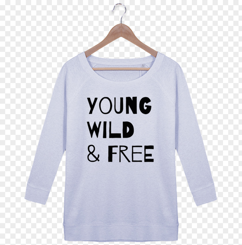 Young Wild And Three T-shirt Hoodie Bluza Sleeve Sweater PNG