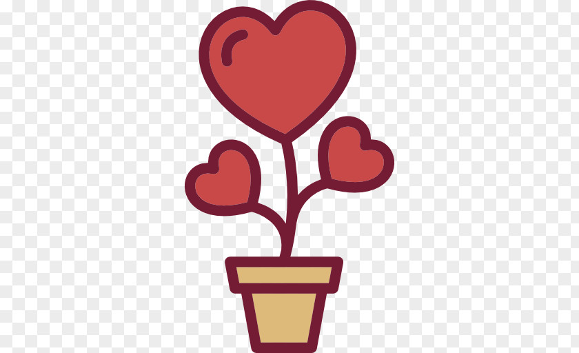 Heart Tree Flower PNG
