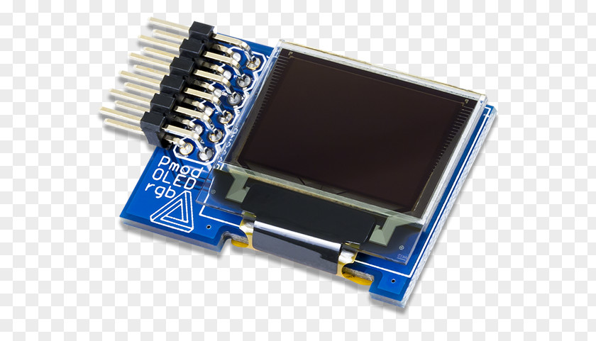 Pmod Interface Microcontroller Electronics OLED Seven-segment Display PNG