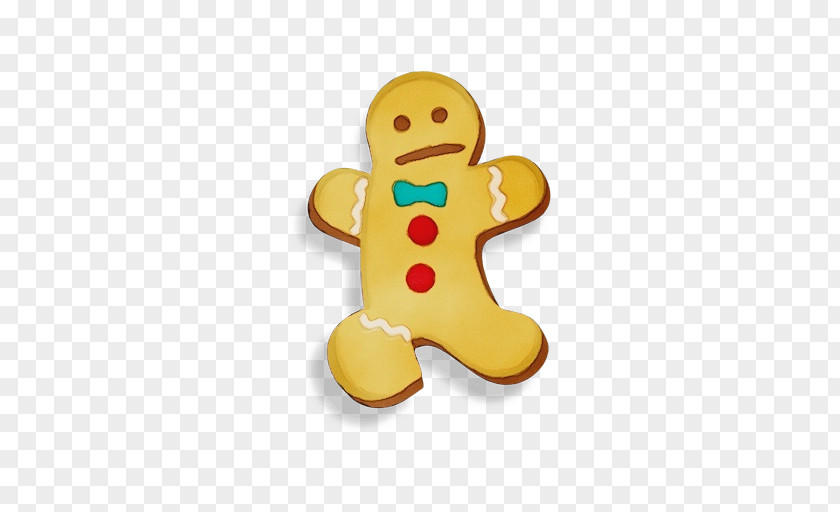 Snack Toy Gingerbread Yellow Dessert Food PNG