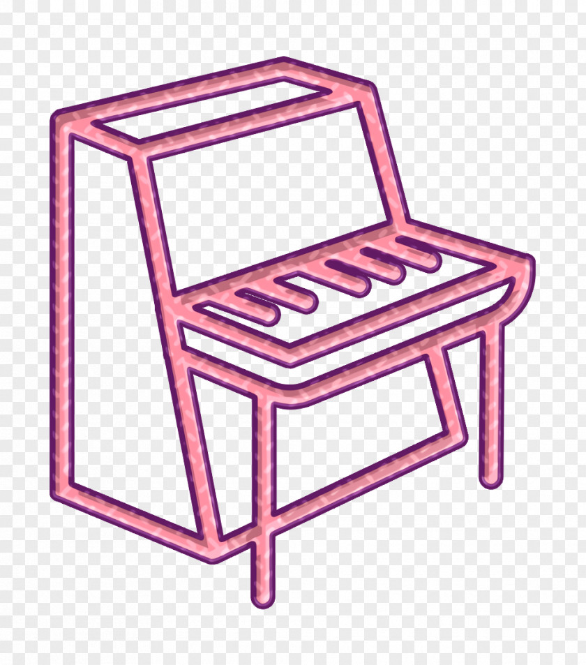 Step Stool Table Equipment Icon Keyboard Music PNG