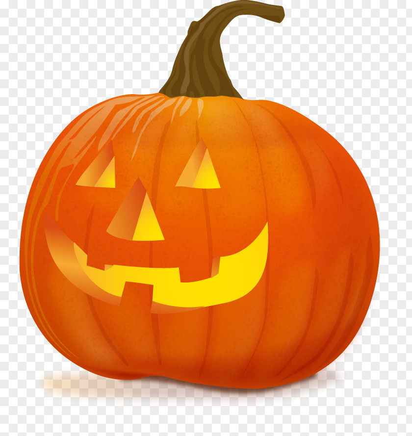 Vector Halloween Pumpkin Jack-o'-lantern Candy Corn PNG