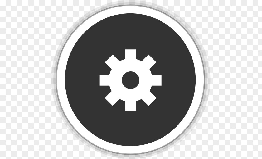 Application Default Wheel Circle Symbol Font PNG