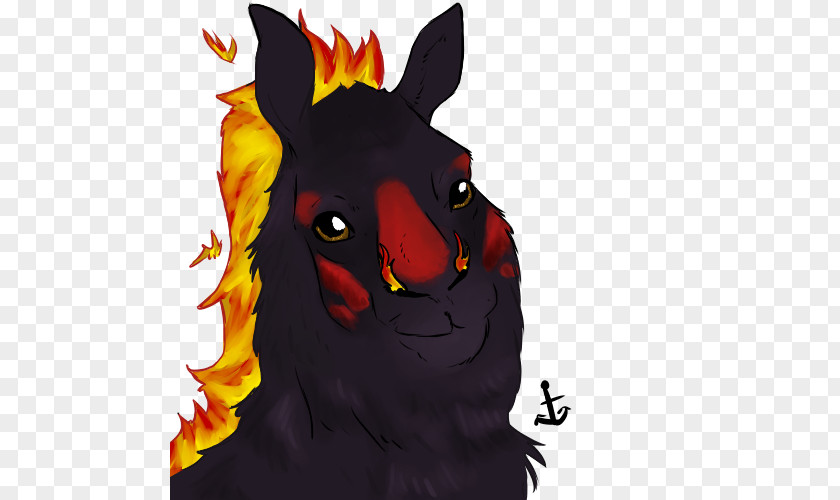 Horse Carnivora Demon Cartoon PNG