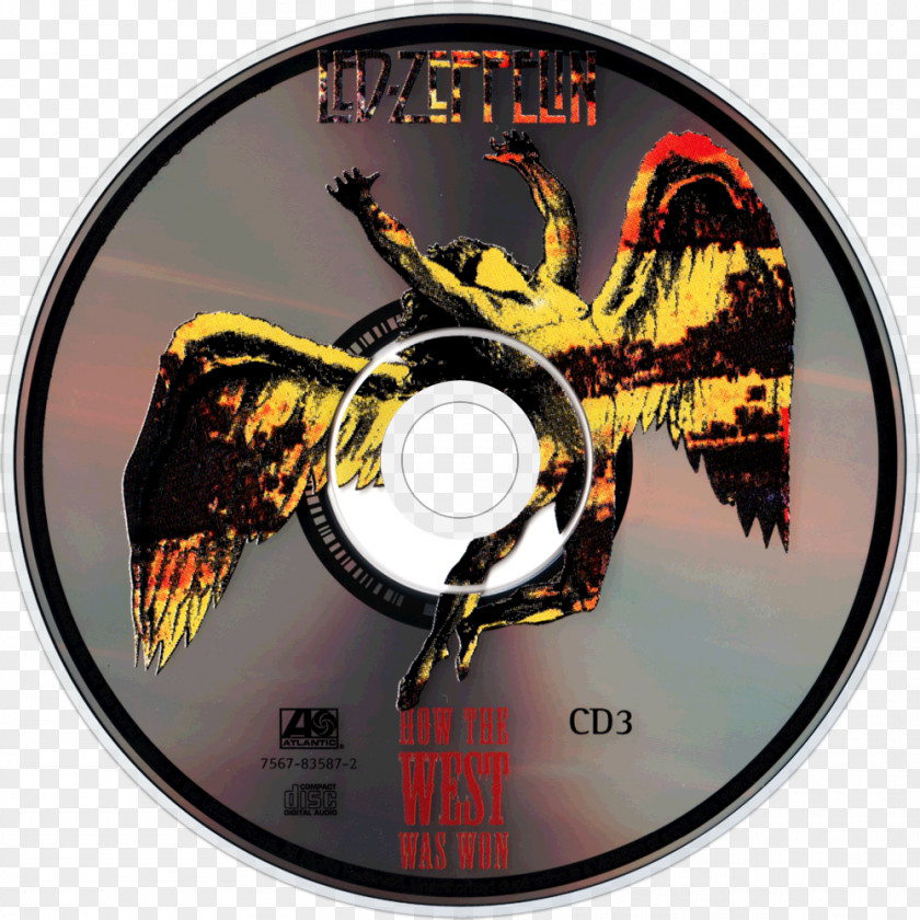 Led Zeppelin Compact Disc Disk Storage PNG