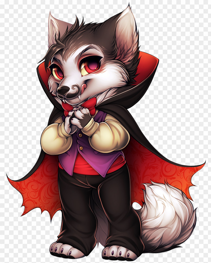 Vampire Cat Fox Furry Fandom Kitsune PNG