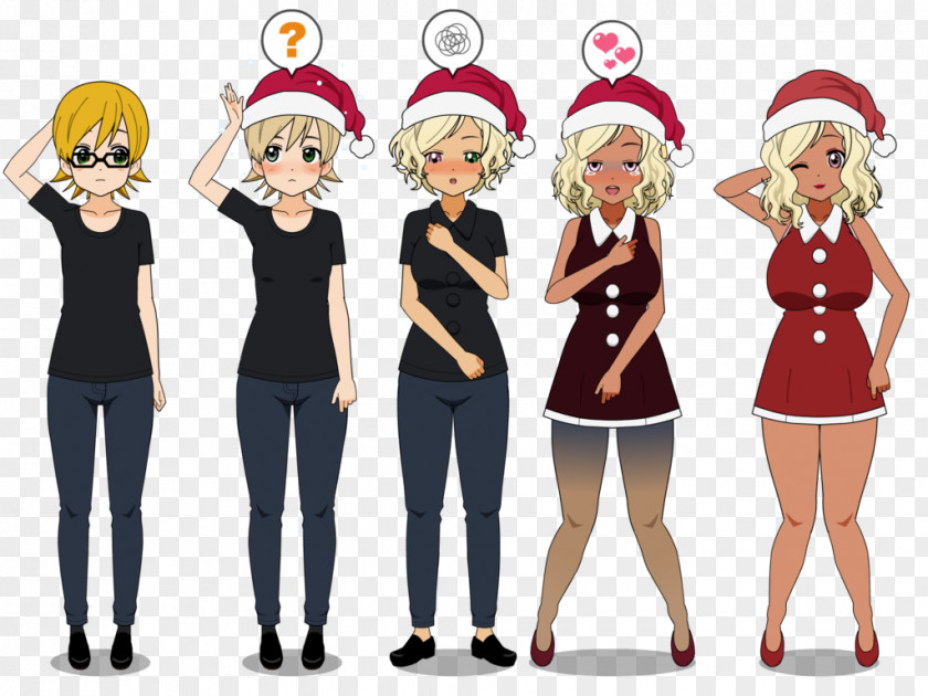 Christmas Uniform Cartoon Human Behavior PNG