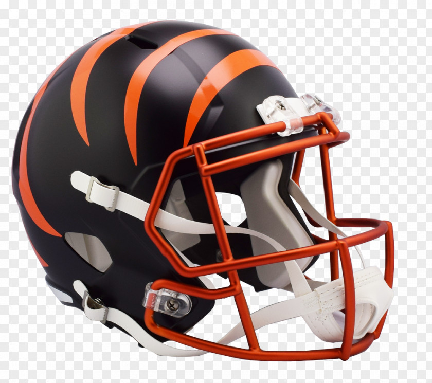 Cincinnati Bengals NFL American Football Helmets Riddell PNG