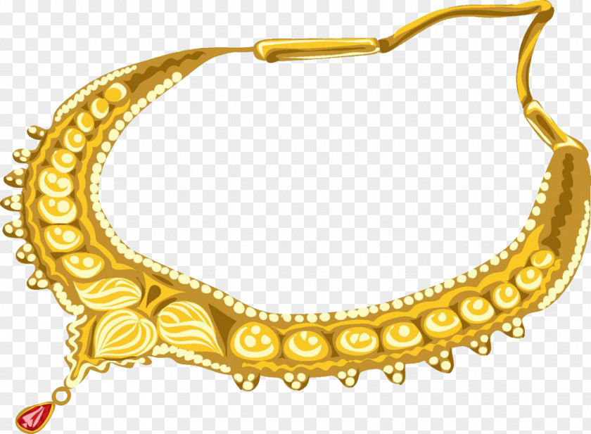 Gold Jewelry Necklace Photos Jewellery PNG