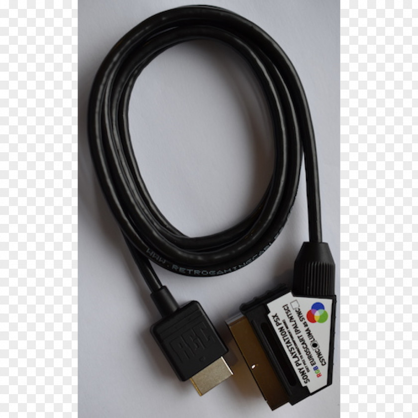 Line Retro HDMI PlayStation 2 GameCube Sega Saturn PNG