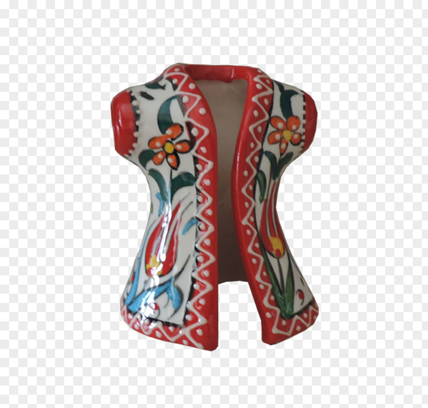 Oğuz Çini Ceramic Glaze Kaftan Sleeve Figurine PNG