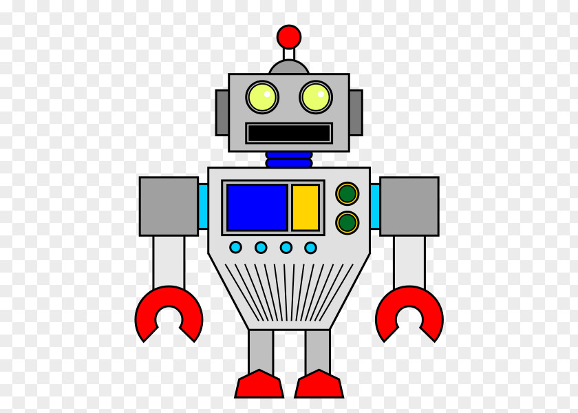 Robot Humanoid Sensor Clip Art PNG