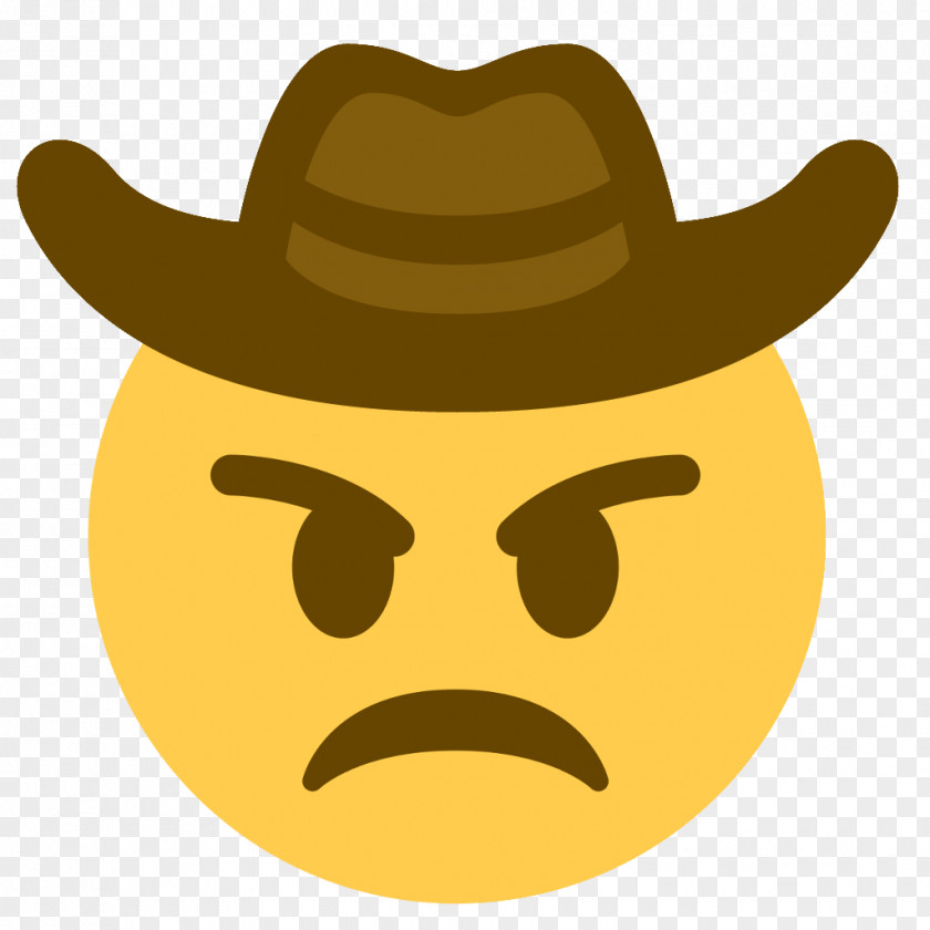 Angry Emoji Very Mad Clip Art Cowboy Discord Emoticon PNG
