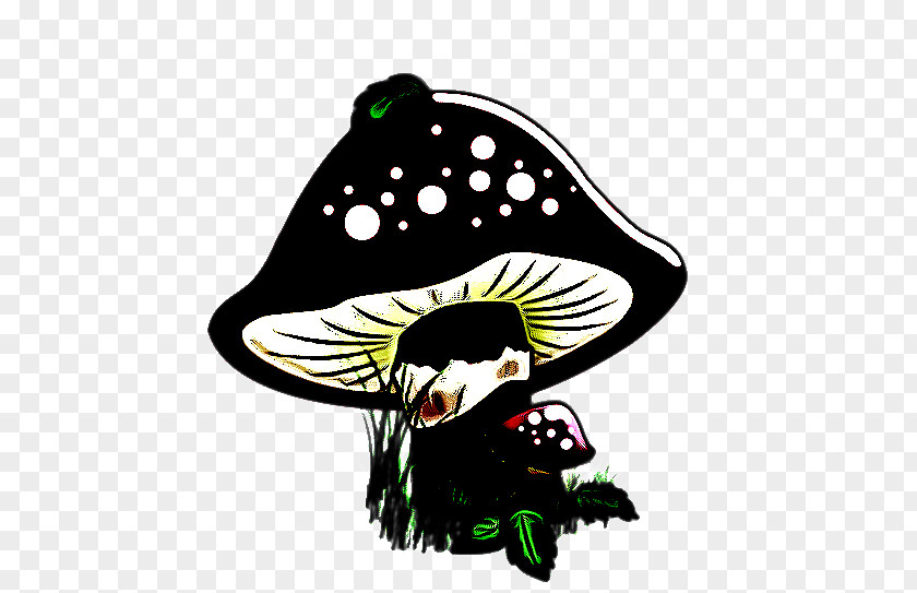 Black Hair Painting Aspen Mushroom Drawing Fungus Penny Bun PNG