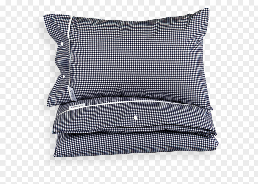Blue Gingham Bed Sheets Textile Linen Duvet Covers PNG