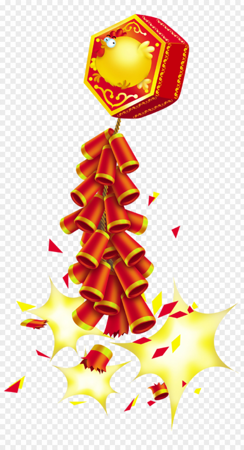 Chinese New Year Clip Art Firecracker Greeting & Note Cards PNG