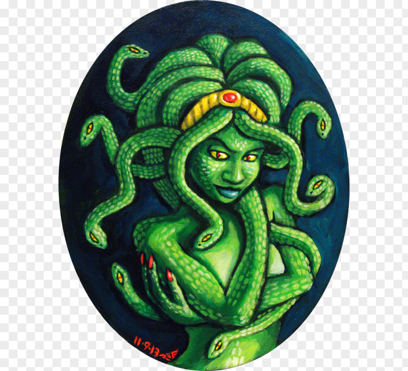 Medusa Work Of Art Legendary Creature Serpent PNG