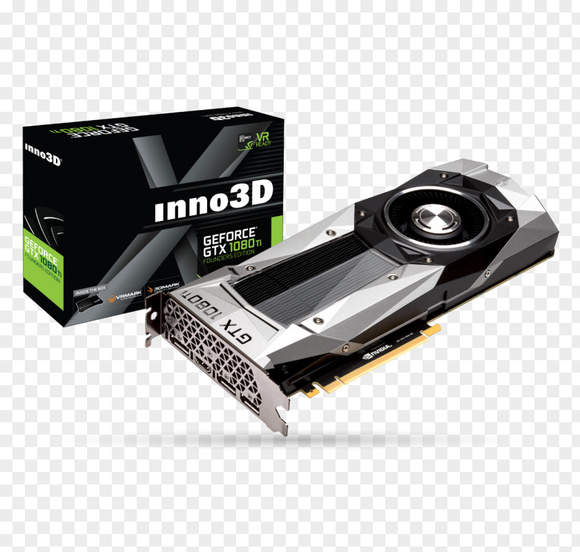 Nvidia Graphics Cards & Video Adapters NVIDIA GeForce GTX 1080 Ti Founders Edition 1070 GDDR5 SDRAM Inno3D PNG