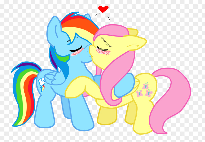 Rainbow Dash X Fluttershy Kiss Pony May The Best Pet Win! Mysterious Mare Do Well Horse PNG