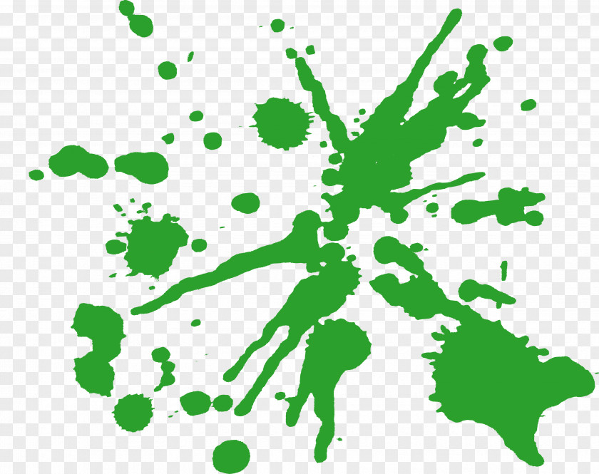Spray Paint Green Clip Art PNG