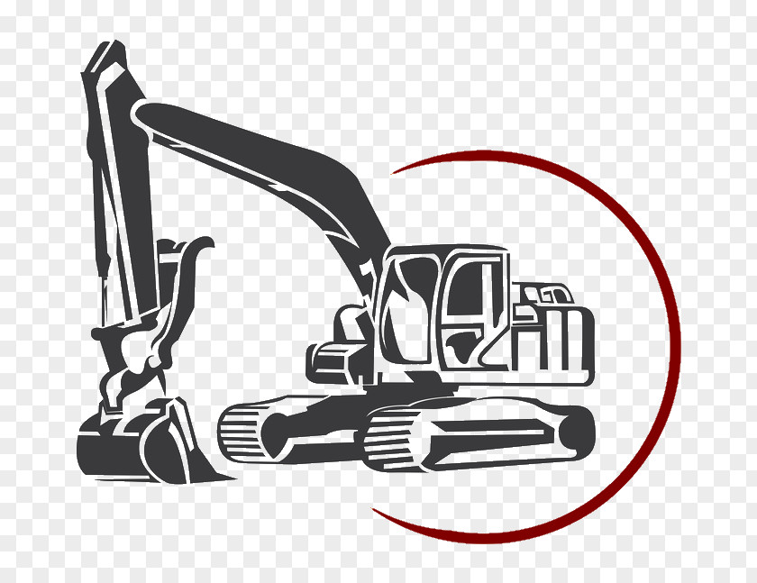 Excavator Architectural Engineering Backhoe Machine Clip Art PNG