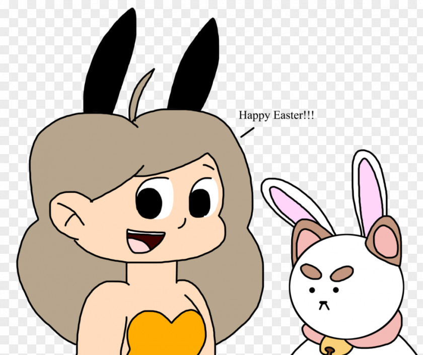 Happy Bee Domestic Rabbit Easter Bunny Hare Whiskers Ear PNG