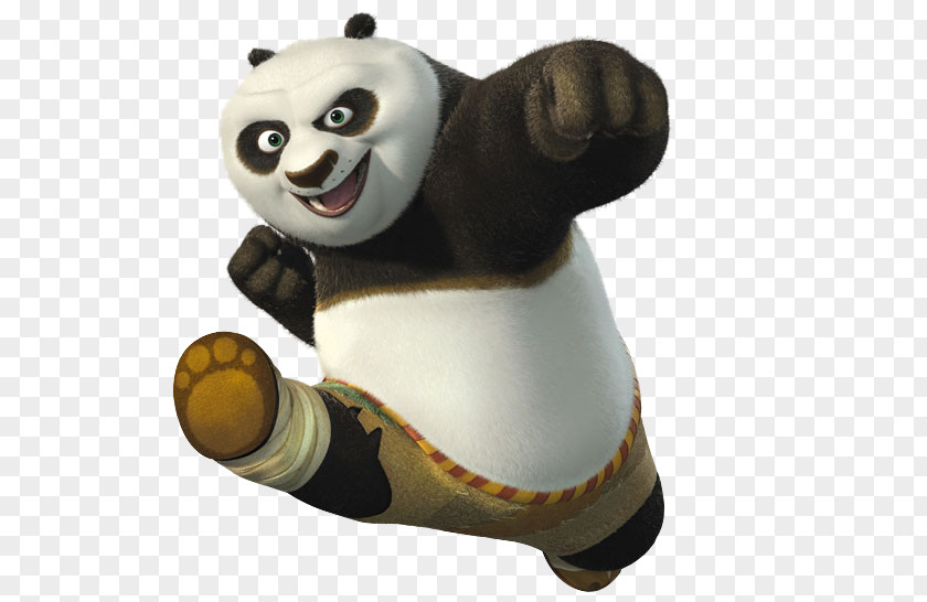 Kung-fu Panda Jack Black Po Kung Fu 2 Giant PNG