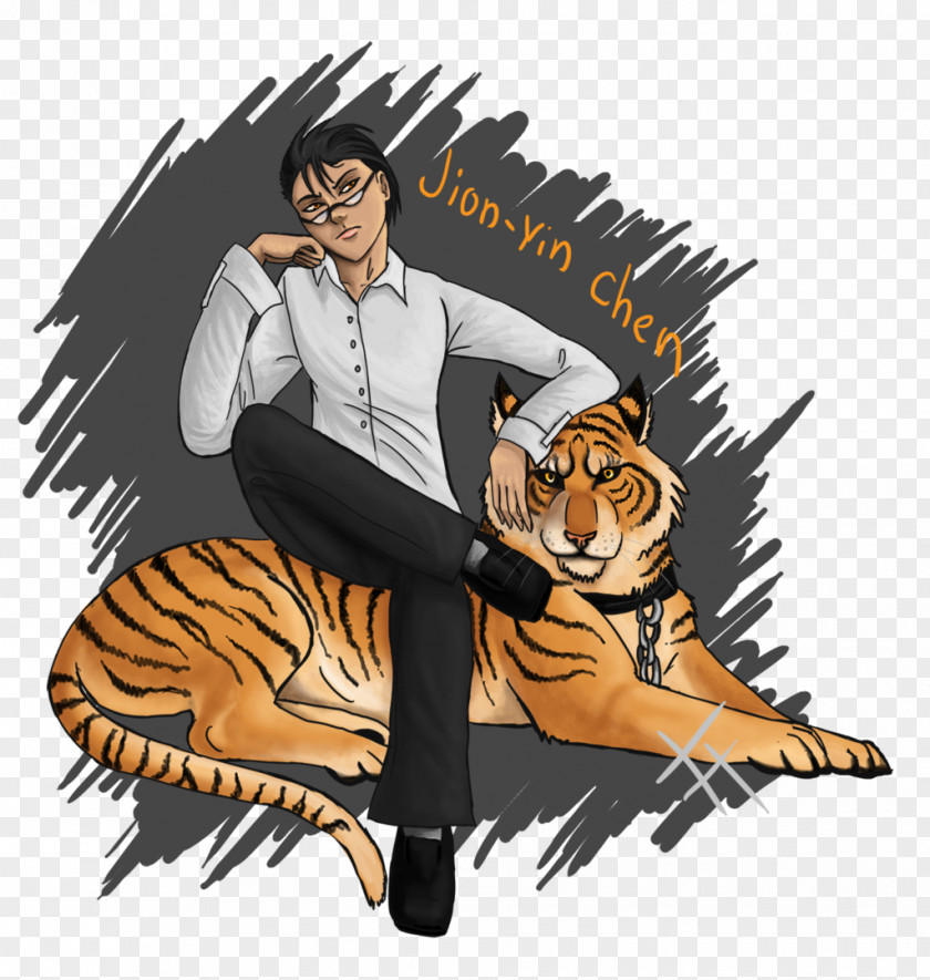 Tiger Cat Human Behavior Clip Art PNG