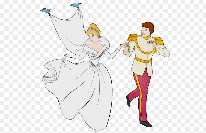 Wedding Invitation Disney Princess Sticker Illustration PNG