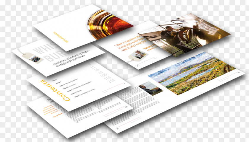 Design Brand Brochure PNG