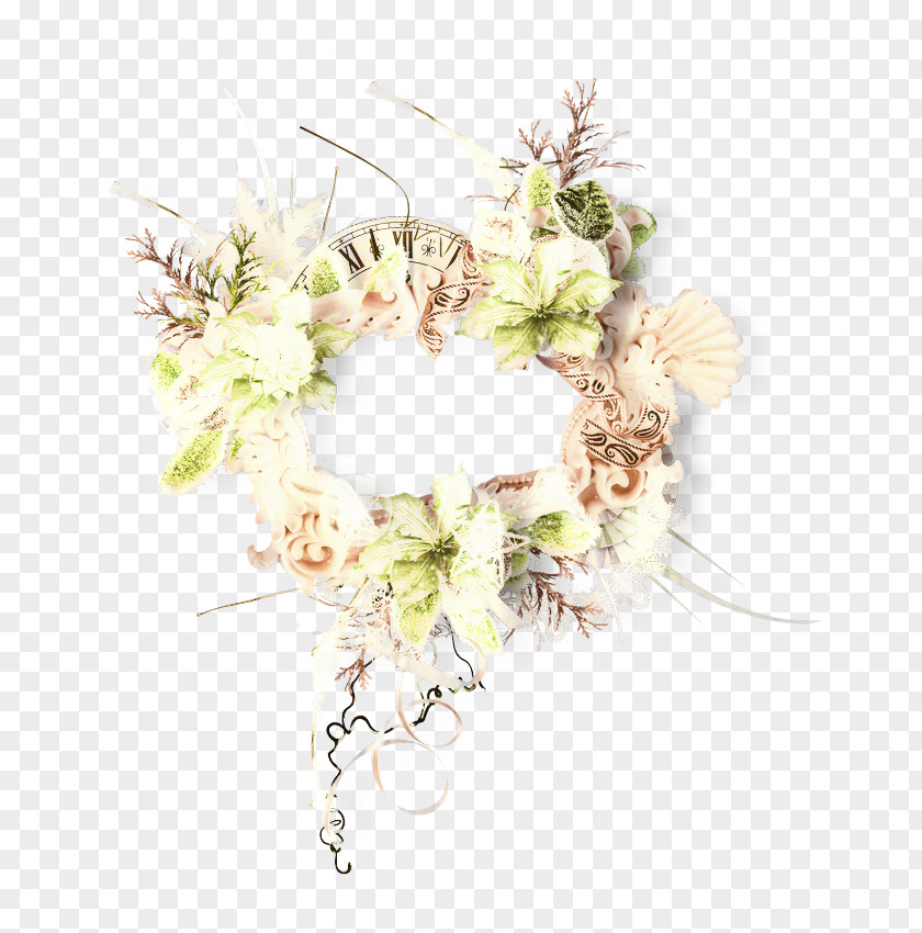 Floral Design Wreath Cut Flowers Artificial Flower PNG
