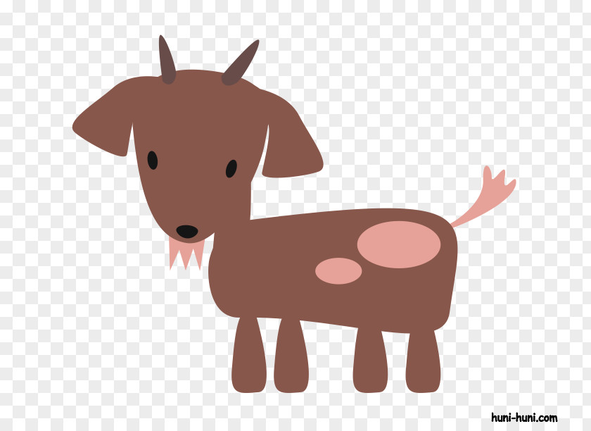 Goat Puppy Flashcard Cattle Learning PNG
