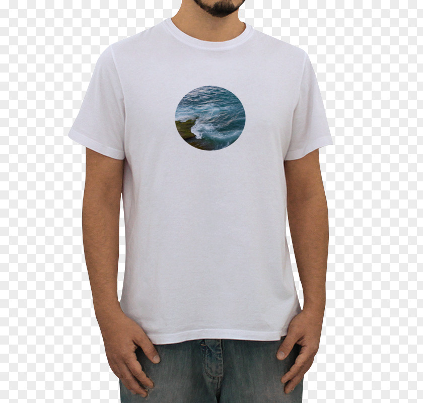 Peacock Vibrant T-shirt Sleeve Blouse White PNG