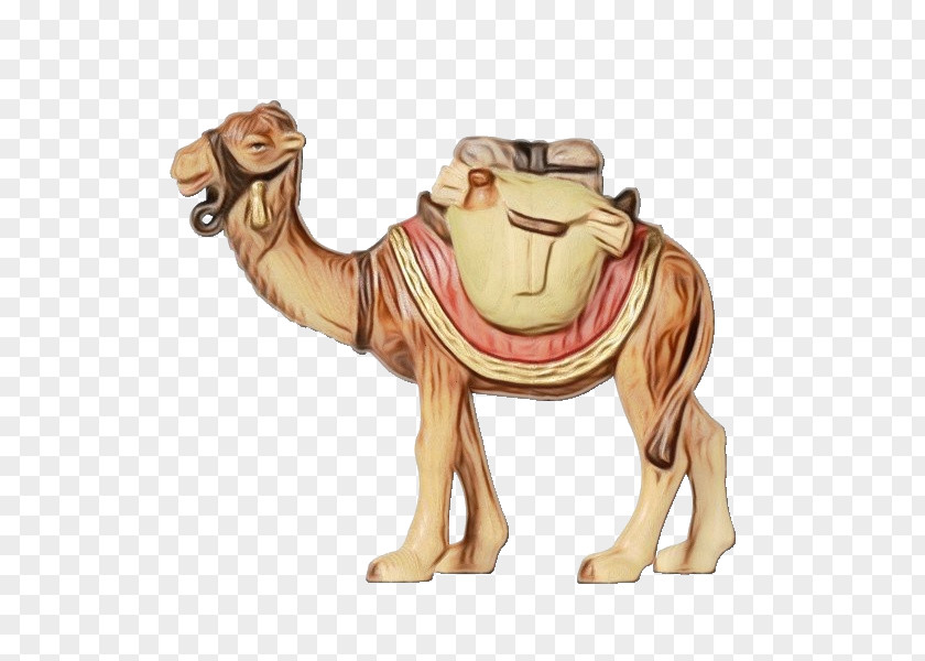 Statue Working Animal Camel Camelid Arabian Figure Figurine PNG
