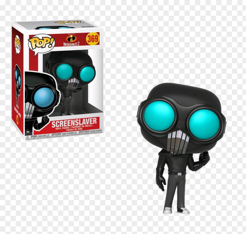 The Incredibles 2 Underminer Frozone Funko Pixar PNG