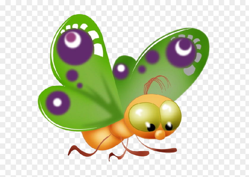 Cartoon Butterfly Clip Art PNG