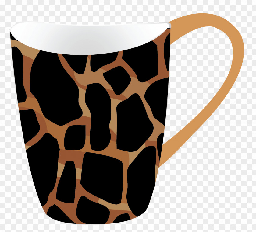 Cup Coffee Giraffe PNG