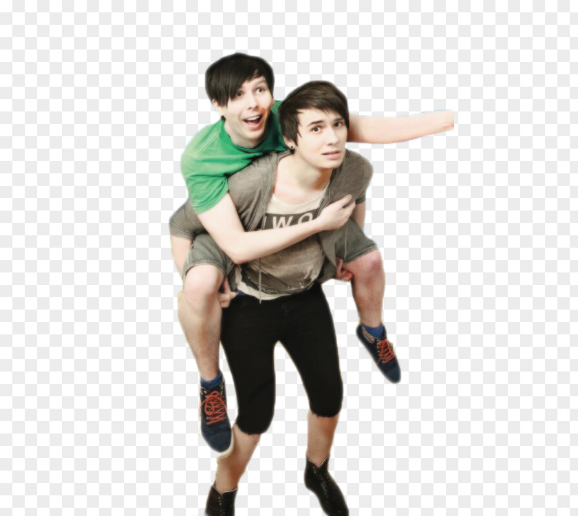 Dan And Phil Howell Lester YouTuber Image PNG