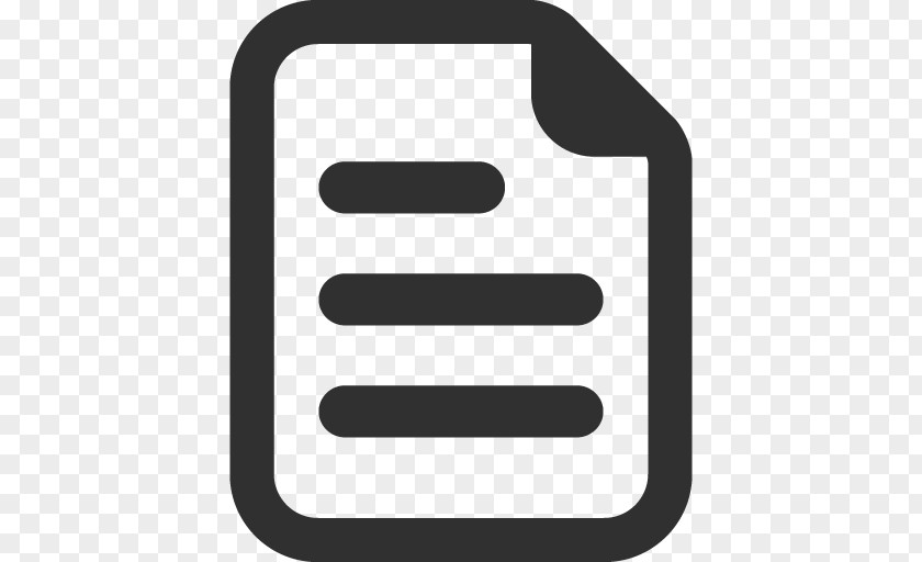 Document Angle Text Symbol PNG