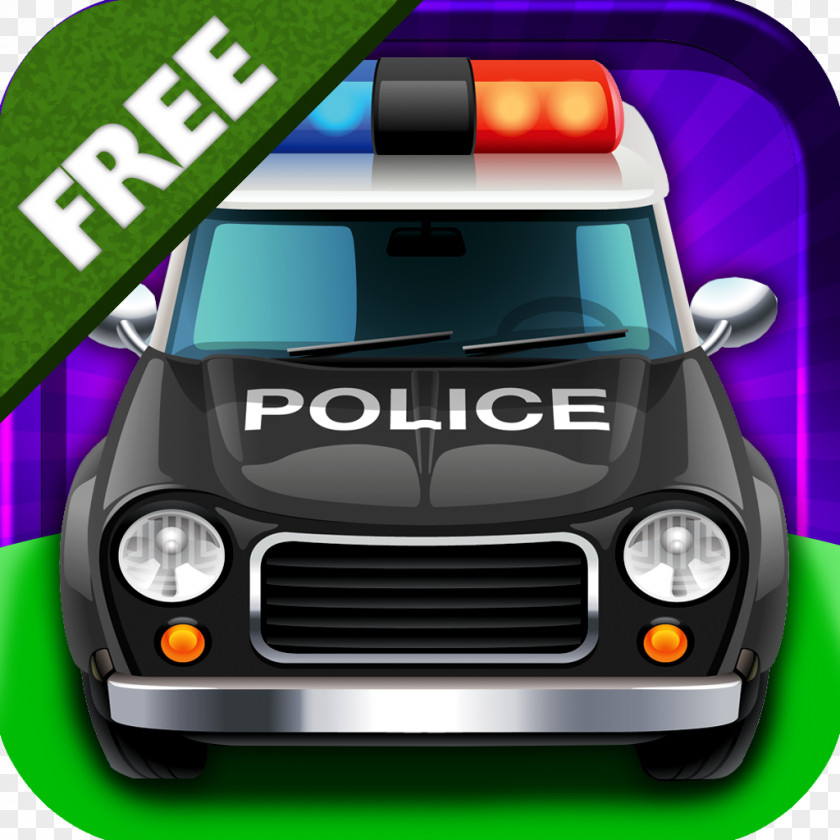 Police Car City Vehicle MINI PNG