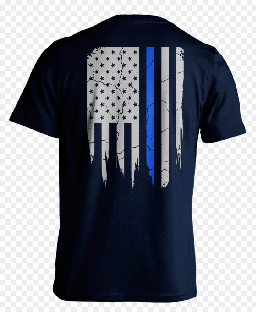 Thin Blue Line T-shirt United States Hoodie PNG