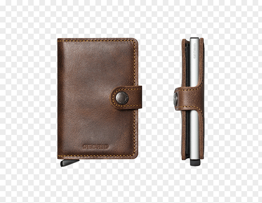 Wallet Secrid BV Leather Bag Pocket PNG