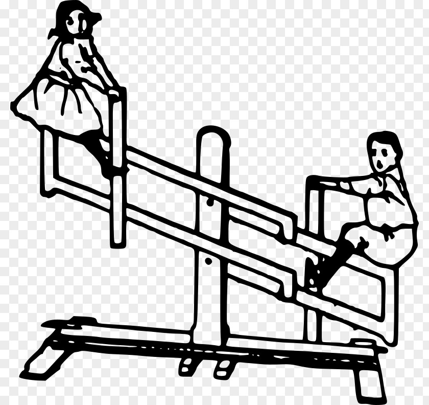 Child Seesaw Clip Art PNG