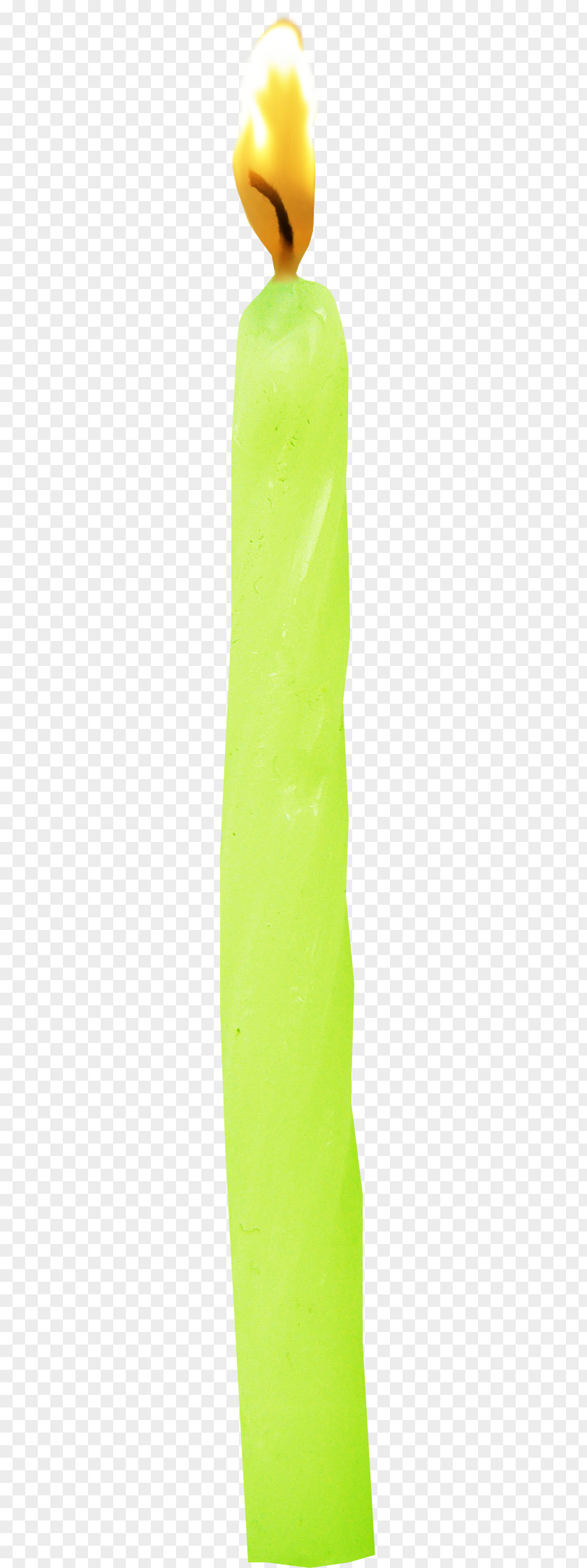 Green Candle Yellow PNG