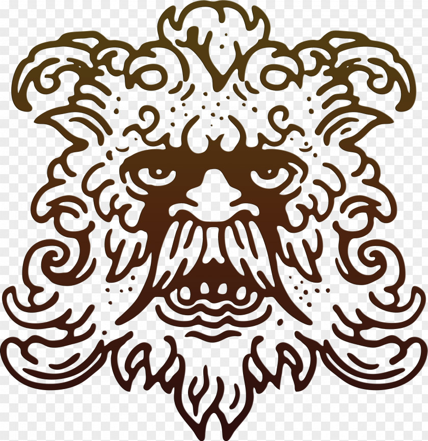 Lion Head Drawing Clip Art PNG