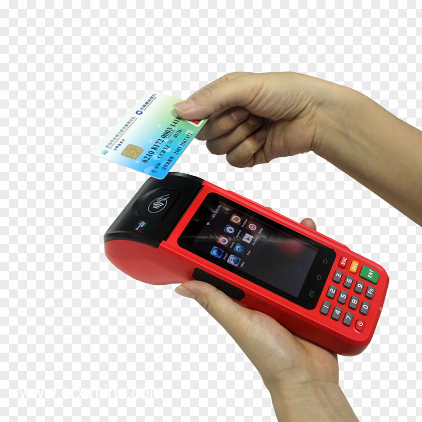 Payment Inquiries Feature Phone Mobile Phones Handheld Devices Point Of Sale Card Reader PNG