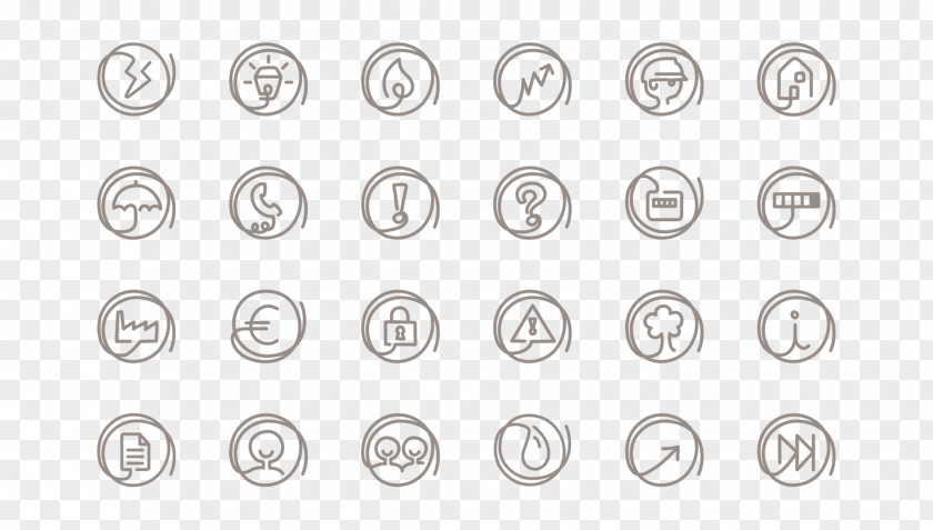 Save Electricity Logo Iconography Font PNG