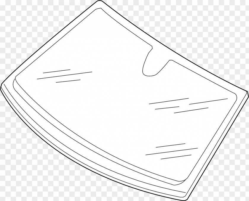 Angle Paper Point White PNG