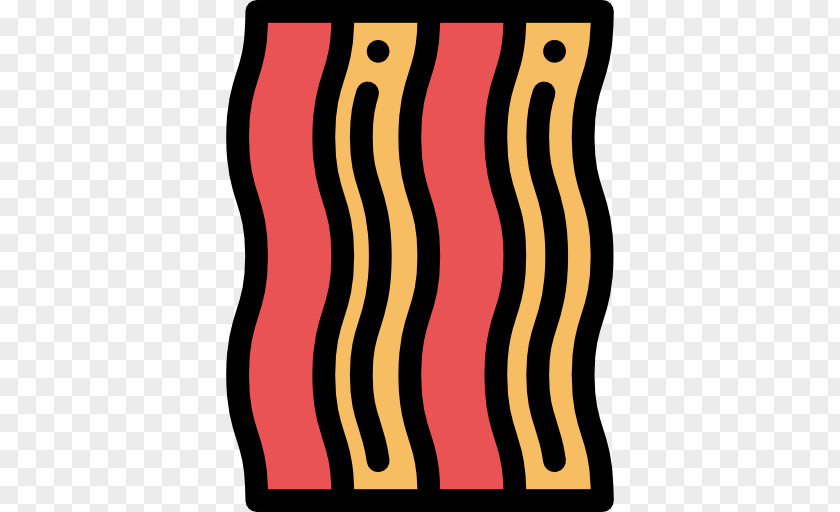Bacon Vector Clip Art Line Pattern PNG
