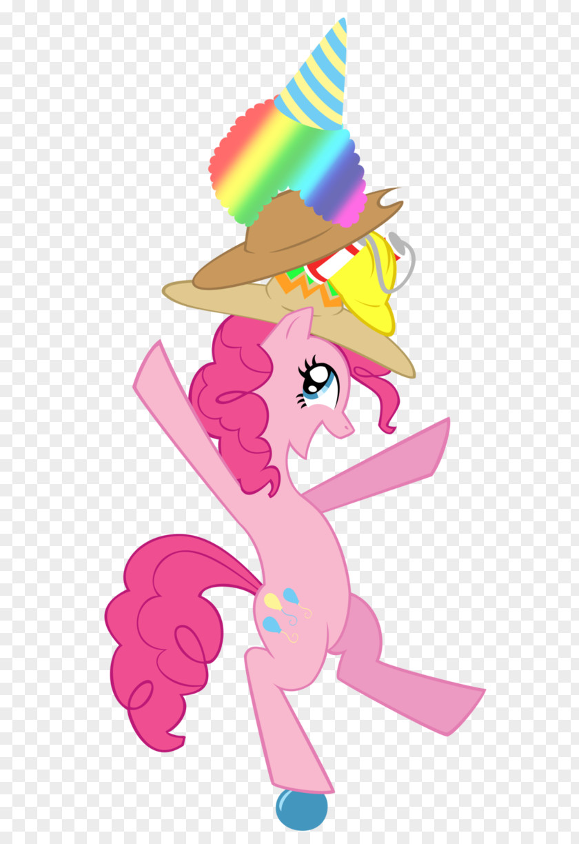Little Pony Birthday Pinkie Pie Party Hat Derpy Hooves Hasbro PNG